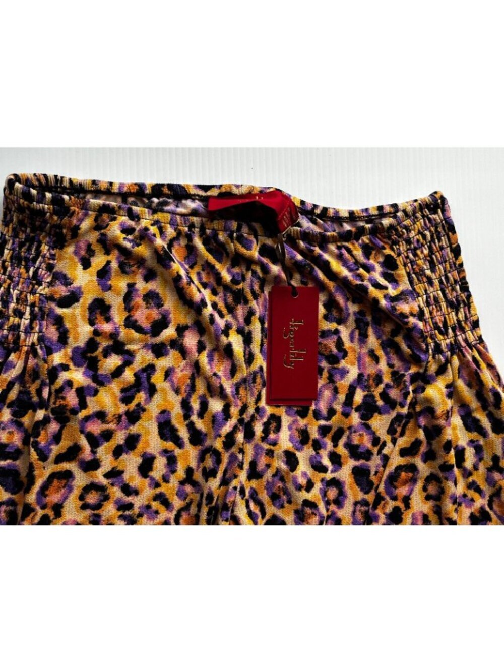 Tigerlily Atzaro Pink Leopard Print Lounge Pants Size 6 - Picture 10 of 14